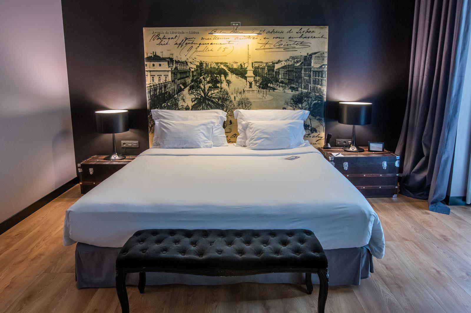 138 Liberdade Hotel Lisbon Luaran gambar A bedroom at the hotel